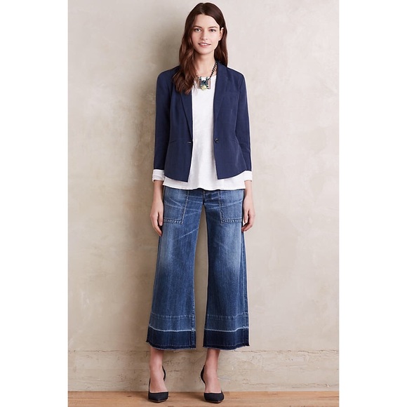 Citizens Of Humanity Denim - Citizens of Humanity Melanie Wide Leg Cropped Jean